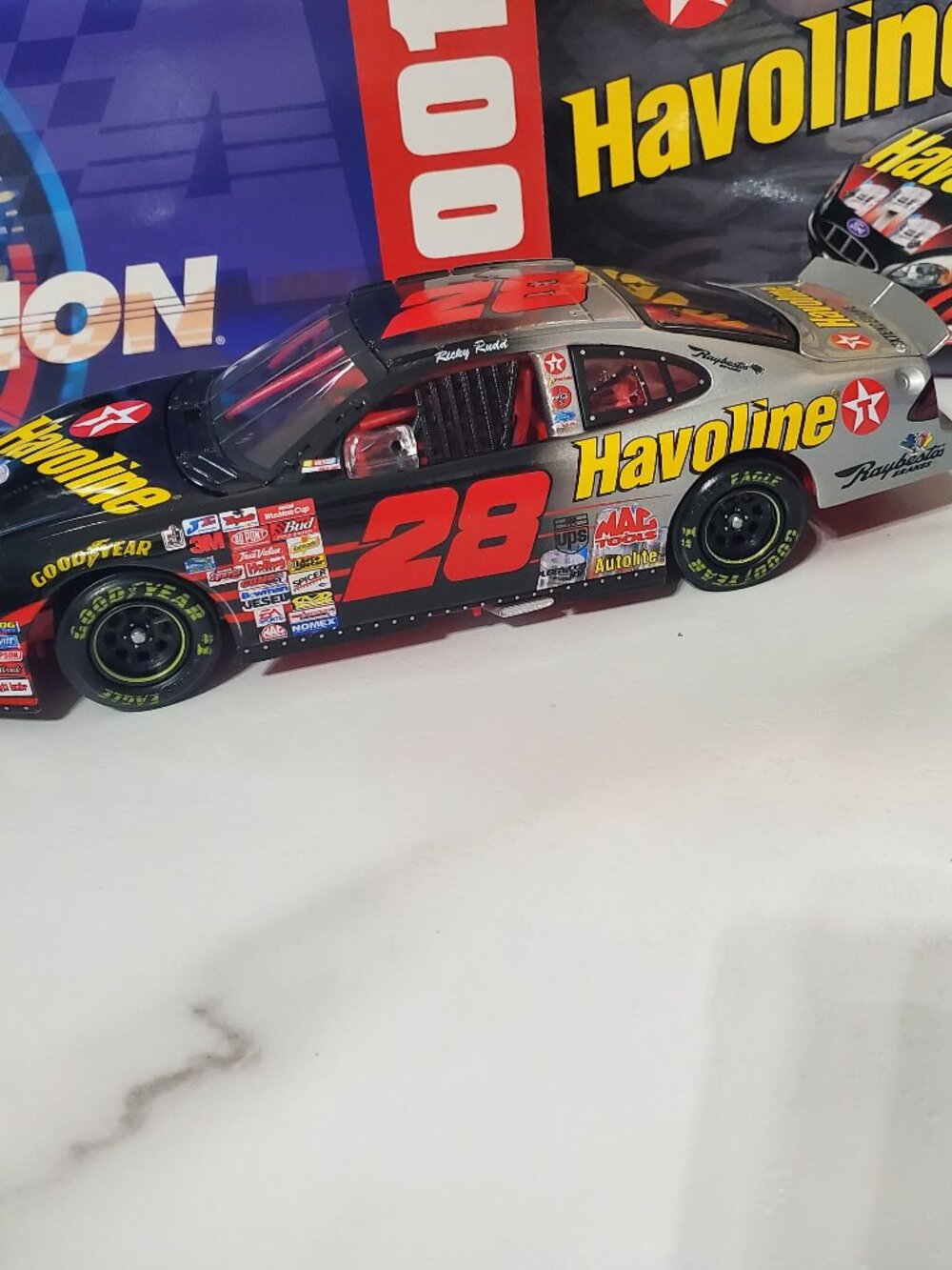 Ricky Rudd #28 Havoline Bud Shootout 1:24 Nascar Diecast Car